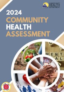 Cover sheet image for the 2024 Community Health Assessment from the Alamance County Health Department